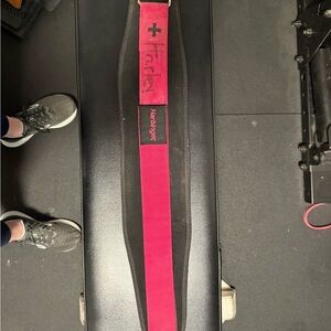 Harbinger Pink and Black Weightlifting Belt